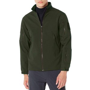Chaqueta Softshell para Hombre 2026, Estilo con Múltiples Bolsillos en los Hombros, Ligera, Resistente al Viento, Transpirable, con Cuello Alto, para Invierno y Actividades al Aire Libre - Product Image 1