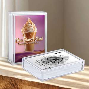 ไพ่ครอบครัวแบบกำหนดเอง-กระดาษผิวเรียบ 310 แกรม 54 ใบ ขนาดโป๊กเกอร์ ในกล่องพลาสติก P302-สินค้าใหม่เปิดตัวแล้ว - Product Image 5