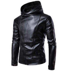 Wholesale Designer <b>Mens</b> PU Leather <b>Jacket</b> Motorbike Style Custom High Quality OEM Fashion <b>Jacket</b> - Product Image 2