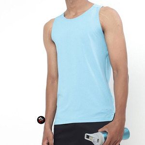 เสื้อกล้ามผู้ชาย ผ้าฝ้ายน้ำหนักเบา สำหรับออกกำลังกาย ฟิตเนส ฤดูร้อน เสื้อกล้ามแห้งเร็ว - Product Image 1