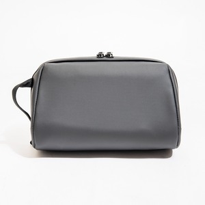Dark gray business <b>toiletry</b> bag travel <b>storage</b> bag portable cosmetic bag - Product Image 3