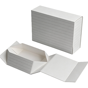 Deluxe Custom Logo Foldable Magnetic Gift Packaging <b>Box</b> Solid <b>White</b> Paper Matt Lamination UV Coating Embossing Recyclable - Product Image 6