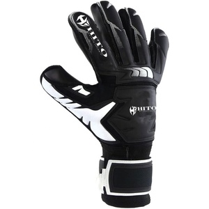 Gants de gardien de but de football professionnels avec impression en silicone sur la paume avant, contact en Lycra et sangle élastique – Meilleures ventes - Product Image 5