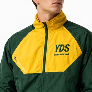 เสื้อแจ็คเก็ตแทร็คผู้ชาย YDS INTERNATIONAL แบบสั่งทำพิเศษ กันลม ระบายอากาศได้ดี ลายทาง น้ำหนักเบา สวมใส่สบาย ตัดเย็บตามสั่ง เสื้อแจ็คเก็ตสำหรับกิจกรรมกลางแจ้ง - Product Image 4