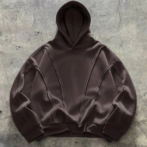 Sudadera con Capucha Extra Grande de Felpa Francesa 100% Algodón Premium para Hombre, Logotipo Personalizado, Venta al Por Mayor - Product Image 1