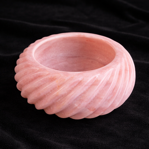 Frutero Decorativo de Ónix Rosa Ecológico de Primera Calidad, Hecho a Mano, para Centro de Mesa, Regalo para Navidad - Product Image 3