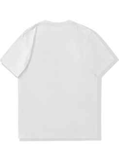 เสื้อยืดผู้ชายเนื้อผ้านุ่มพิเศษ สวมใส่สบาย เหมาะสำหรับฤดูร้อน ผลิตจากวัสดุรักษ์โลก ตกแต่งด้วยผ้าเดนิม ผ้าบาติก ผ้าคอร์ดูรอย ผ้าฝ้าย 100% พร้อมลายปะติด - Product Image 3