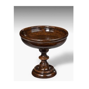 Cuenco con Pedestal de Madera, Diseño Moderno y Lujoso, Ecológico, Ligero, Recipiente Elevado para Servir Frutas, Nueces, Chocolates y Dulces - Product Image 4