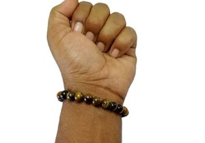 Crystal <b>Tiger</b> <b>Eye's</b> Round Beads 8mm Stone Gemstone Fashion Jewelry Handmade Feng Shui Men Women Gift Energy - Product Image 2