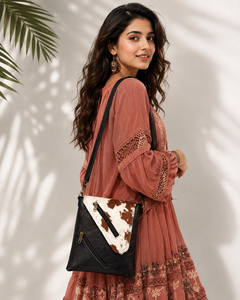 Best Seller Western Pattern Cowhide Sling <b>Bag</b> Multi Uses New Arrival Stylish <b>Bags</b> Unisex Luxury Sling <b>Bags</b> for Women's Uses - Product Image 1
