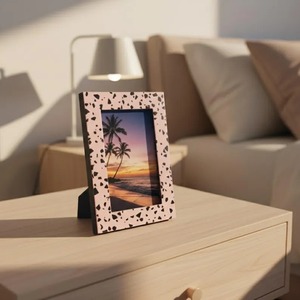 Beautifully Handmade Coromandel Resin Photo <b>Frame</b> with <b>Antique</b> Bone Inlay Elegant and Unique Product - Product Image 4