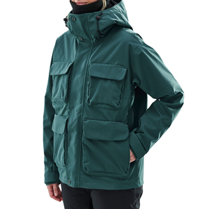 Veste de snowboard pour femme, imperméable, thermique, rembourrée, respirante, coupe-vent, veste de sport de montagne, capuche réglable - Product Image 4