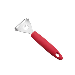 Éplucheur à dents pour tomates avec manche rouge pour un épluchage facile et une utilisation en cuisine - Product Image 1