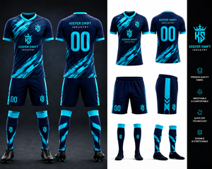 Conjunto de Uniforme de Fútbol Juvenil 2025, Buen Precio, Venta al por Mayor, Manga Corta, Corte Automatizado, Servicio OEM para Uniformes de Fútbol Masculino - Product Image 1