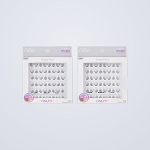 Pestañas postizas Olrio sin <span class=keywords><strong>pegamento</strong></span>, individuales, paquete individual PLUS, cortas y transparentes, 2 tipos (elige 1), extensión de pestañas <span class=keywords><strong>Nagaraku</strong></span> - Product Image 2