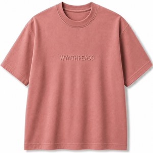 T-shirts décontractés en coton tricoté unisexe pour hommes avec logo brodé personnalisé en gros, impression par transfert thermique - Product Image 3