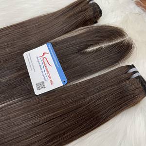 Extensiones de cabello de trama recta de hueso de color de la mejor calidad 100% cabello vietnamita crudo cabello brillante y suave sin caída precio al por mayor - Product Image 2