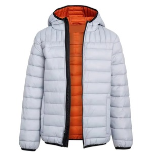 Men's Duck <b>Jacket</b> <b>Waterproof</b> Feature Winter Puffer Coat Plus Size Warm Bubble <b>Padded</b> Hood Collar Printed Leather Outdoor Warmth - Product Image 3