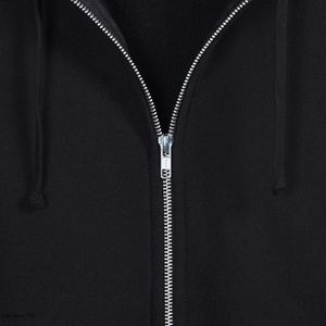 Sudadera con Capucha y Cremallera Personalizada con Estampado de Dibujos Animados, Color Negro, Sudadera con Capucha Unisex Premium, Chaqueta con Cremallera Completa, Sudadera de Forro Polar Informal - Product Image 6
