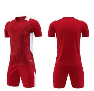 Conjunto de Uniforme de Fútbol para Hombre, Pantalones Cortos Transpirables de Poliéster, Jersey, Talla Adulto - Product Image 2