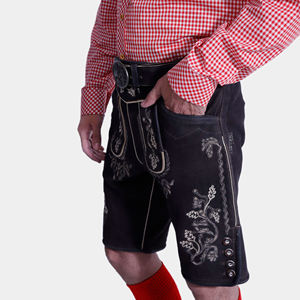 ชุดเลเดอร์โฮเซินแบบดั้งเดิมของเยอรมันสำหรับผู้ชาย – ชุดคอสตูมเทศกาล Oktoberfest พร้อมโลโก้แบบกำหนดเอง - Product Image 2