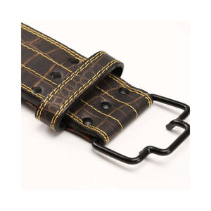 Ceinture de musculation en cuir personnalisée pour la musculation, ceinture de levage de poids pour hommes et femmes - Product Image 2