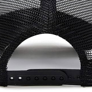 Trending White <b>Black</b> Contrast 6-Panel Adjustable Snapback Cap Unisex Casual Adult Hat Polyester Cotton Fabric OEM Services - Product Image 5