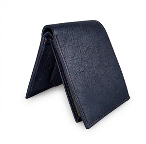 BS INTERNATIONAL - Bolso de Mano para Hombre, Diseño Bordado con Estampado de Estrellas, Acabado Pulido, Hecho a Mano, Impermeable, de Cuero Genuino - Product Image 1