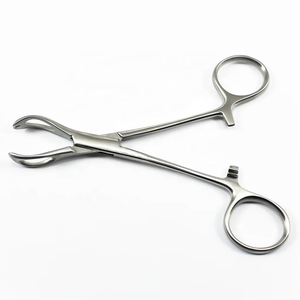 คีมจับเนื้อเยื่อแบบพรีเมียม ขนาด 13 ซม. 15 ซม. 20 ซม. ฟัน 1x2  งานหนัก ผลิตจากสแตนเลสสตีล สำหรับการผ่าตัดทั่วไป ได้รับมาตรฐาน CE ISO - Product Image 4