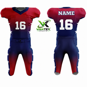Conjunto de Uniforme de Fútbol Americano, Sublimación Personalizada, Ropa Deportiva de Equipo, Venta al Por Mayor, Directo de Fábrica, OEM - Product Image 3