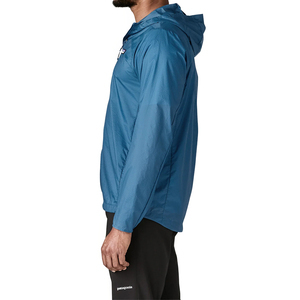 Veste softshell bleue à capuche pour homme avec fermeture éclair et poches, coupe classique, pour toutes les saisons, vêtements d'extérieur - Product Image 2
