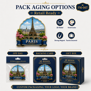 Aimants <span class=keywords><strong>de</strong></span> réfrigérateur en résine personnalisés représentant des monuments <span class=keywords><strong>de</strong></span> la ville, cadeau touristique, vente en gros, fournisseur direct d'usine - Product Image 5