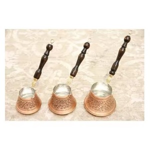 Cafetera Turca de Metal Pulido Brillante de Primera Calidad para Restaurantes y Hoteles, Ideal para Tiendas de Té y Café de Lujo - Product Image 5