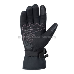Gants de moto en cuir personnalisés avec fibre de carbone, imperméables pour l'hiver, unisexes - Product Image 6