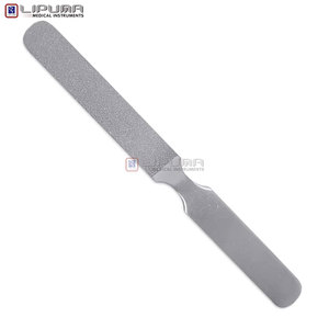 Custom Logo Pedicure Callus Remover with Double Side Plastic Grinding Head Low MOQ Straight <b>Nail</b> Foot <b>File</b> - Product Image 5