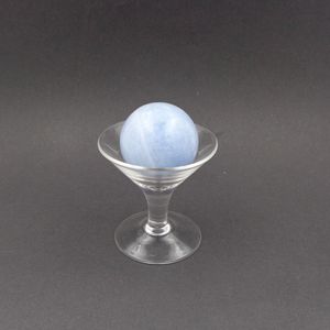 Esfera de Cristal de Calcita Azul Natural Chakralume, Bola de Piedra Preciosa Pulida a Mano para Meditación, Reiki, Decoración Energética de Chakras - Product Image 6