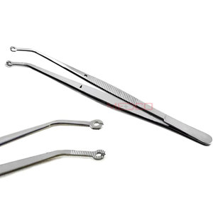 High Quality Corn Suture Tweezers Dental Surgical Pliers Eyelet Forceps Tissue Tools Stainless Orthodontic Medic Instruments - Product Image 1