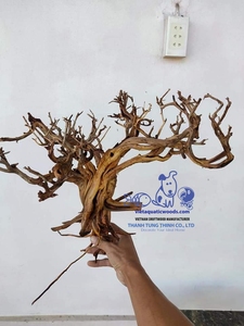 Décorations d'aquarium en bois flotté naturel de qualité supérieure, forme irrégulière, utilisation durable pour l'aquascaping et les terrariums, fabriqué au Vietnam - Product Image 6