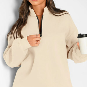 Sweat-shirt personnalisé OEM imprimé, col rond, coupe régulière, confortable, respirant, écologique, avec logo tricoté sur le devant, idéal pour l'hiver – Nouveau - Product Image 4