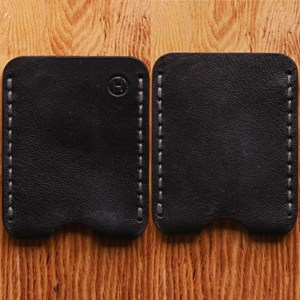 Custom Genuine Leather <b>Card</b> Holder Portable Credit <b>Card</b> Pocket <b>Case</b> Luxury Slim RFID <b>Business</b> Wallet LCH-0213 - Product Image 2