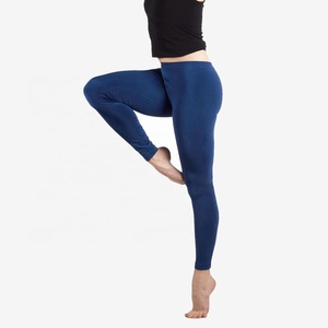Leggings de yoga extra longs pour femmes avec poches, longueur genou, taille mi-haute, extensibles dans quatre directions, respirants, pour fitness, danse, barre et athlétisme - Product Image 1