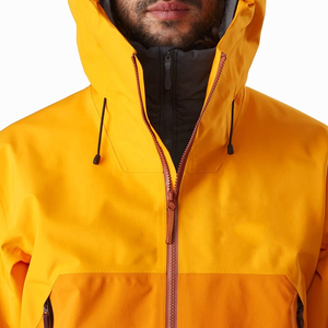 Veste de ski pour homme de qualité supérieure, 100% polyester, toile respirante et confortable, à séchage rapide, avec capuche, pour les sports d'hiver, en solde - Product Image 4