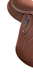 Durable English Horse Riding Saddle Premium Leather <b>Equestrian</b> Saddle Lightweight Comfortable Design for Jumping Dressage - Product Image 5