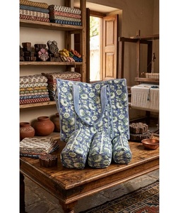 Sac fourre-tout tendance en coton léger, sac fourre-tout multifonction en coton, sac à bandoulière en tissu durable pour le shopping, le bureau, la plage, l'école - Product Image 4