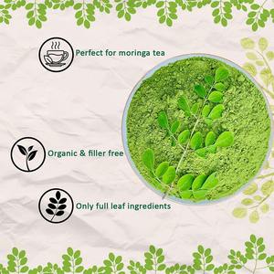 WARRLY Extrait de feuilles de Moringa pur à 99 % de qualité supérieure, en poudre, de qualité alimentaire, emballé sous vide, en vrac, pour fabricants - Product Image 2