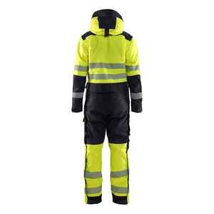 Dust Repellent Long Sleeve Coveralls For <b>Sandblasting</b> And Industrial Surface Treatment Staff Industrial Uniform - Product Image 5