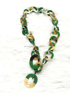 2025 nueva llegada COLLAR COLGANTE de cuerno de búfalo Natural hecho a mano para mujeres y niñas moda para fiestas de Navidad - Product Image 3
