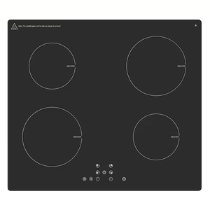 Placa Vitrocerámica Eléctrica Multifunción con Control de Botones Integrado, 4 Quemadores, Panel Cerámico, CE CB ROHS 3500W+3500W, ¡Oferta! - Product Image 2