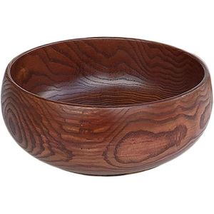 Ensemble de bols en bois massif faits à la main, grands et écologiques, pour servir des collations et des plats sur la table de salle à manger - Product Image 3