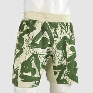 กางเกง MMA โพลีเอสเตอร์คุณภาพสูงและชุดยิวยิตสูสำหรับฝึกซ้อมต่อสู้ ชุดอุปกรณ์ไทยที่ทนทานพร้อมการพิมพ์แบบ Sublimation - Product Image 3